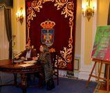 Un momento de la presentaci�n del congreso en el Concello.