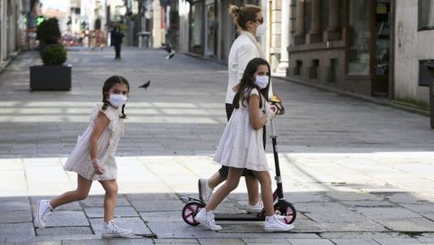 Primer domingo de desconfinamiento en Ferrol