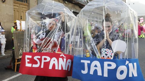 Desfile de piata en Celanova