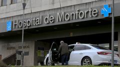 En el hospital comarcal de Monforte hay ahora dos personas ingresadas por coronavirus, al igual que en los �ltimos d�as