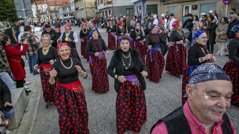 Gran concurso de disfraces y comparsas en Porto do Son