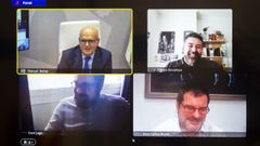 La reuni�n tuvo lugar a trav�s de videoconferencia