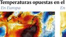 Temperaturas opuestas en el planeta
