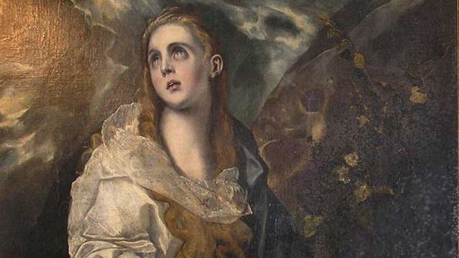 Imagen del cuadro del Greco