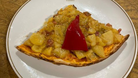 Pizza de tortilla de La Competencia