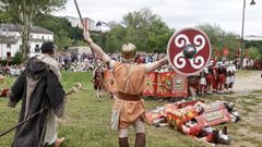 Romanos y castrexos, duelo en el arranque del Arde Lucus