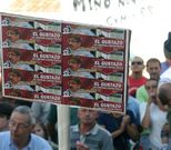 Veiga es uno de los aludidos en las manifestaciones. 