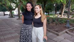Mar�a Fern�ndez y Alba Iglesias (PSOE).