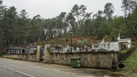 Cementerios singulares de Ourense..Cementerio de Cortegada.