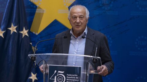 El alcalde de A Peroxa, Manuel Seoane.