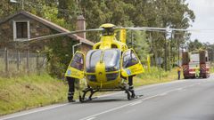 Helic�ptero medicalizado. Imagen de archivo