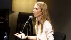 La diputada Cayetana �lvarez de Toledo, en una conferencia en Ourense