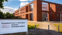 Sede de la Iglesia Protestante EKD en Hannover, Alemania, donde se present� el informe