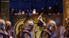 Nuevos disturbios con okupas en Santiago