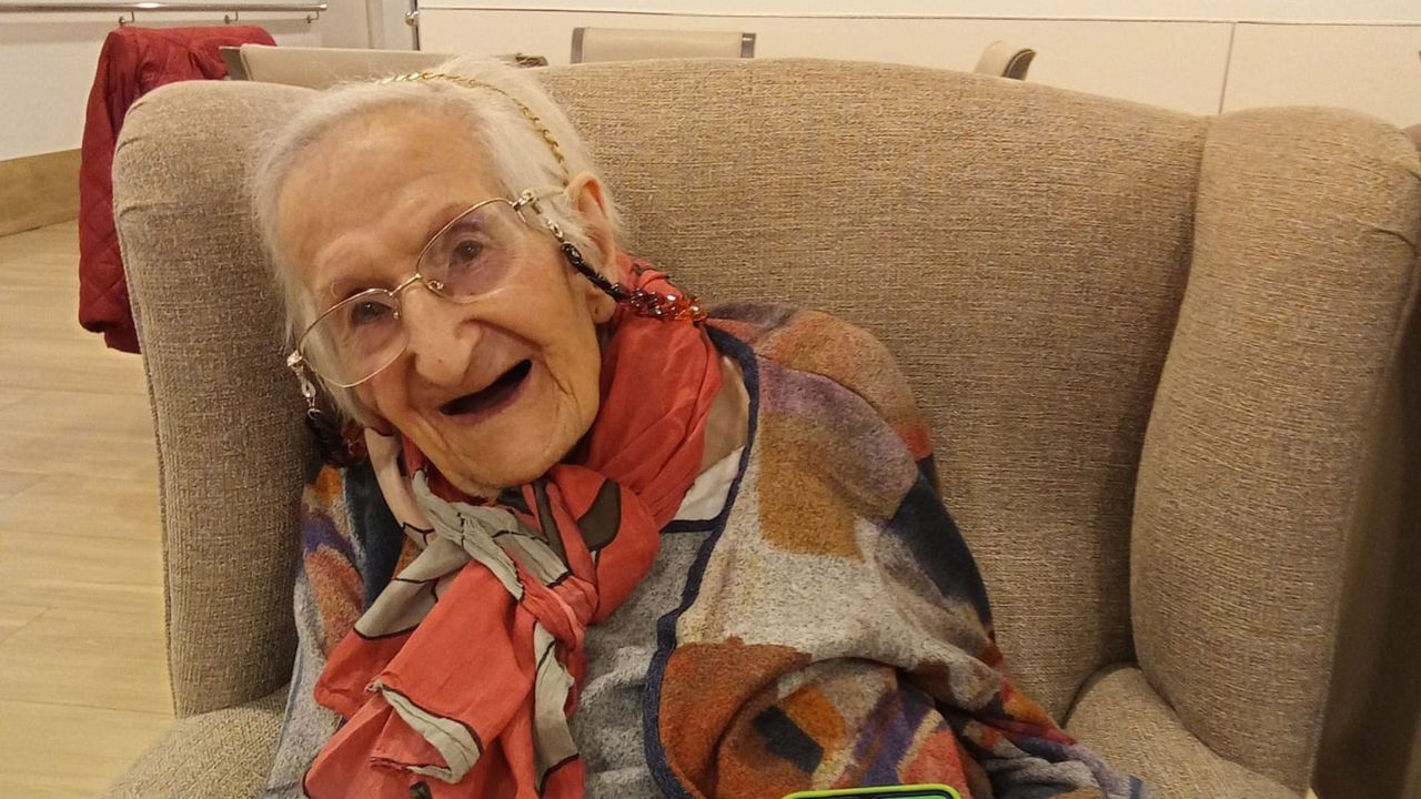 Ángela Castaño, la bisabuela de Vigo, fallece a los 106 años