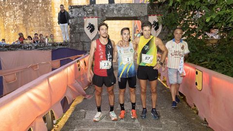 Amadeo Abal (1), con Alejandro Pardo (13) y Pedro G�mez (87).