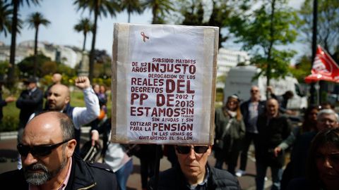 Dia del Trabajo. Manifestacin por el 1 de Mayo en A Corua