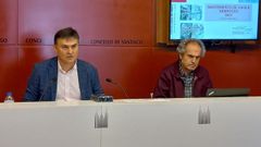 El concejal de Obras, Javier Fern�ndez, y el responsable del departamento municipal de Obras, Antonio Renedo
