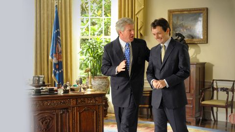 Dennis Quaid y Michael Sheen interpretando a Bill Clinton y Tony Blair en �La relaci�n especial�.