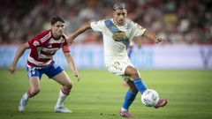 Yeremay, durante el partido frente al Granada de la primera jornada de Liga