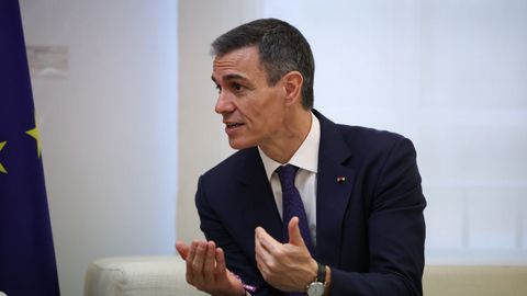 El presidente del Gobierno, Pedro S�nchez, este jueves.
