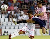 El Lugo cay� derrotado anteayer contra el Sporting.