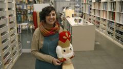 Montse Gmez, en las nuevas dependencias de Mercera La Moderna