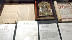 Documentos hist�ricos en la Casa Museo de Col�n, en Portosanto, en Poio