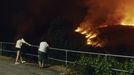 Oleada de incendios en Ourense
