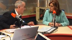 Susana D�az, durante una entrevista en Canal Sur Radio.Susana D�az, durante una entrevista en Canal Sur Radio 