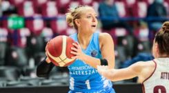 La nueva jugadora del Celta de baloncesto�Leslie Vorpahl.