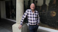 Jos� Manuel Rodr�guez, en el Centro do Vi�o, en una foto del 2023