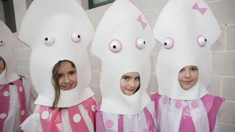 Carnaval del colegio Milladoiro de Malpica