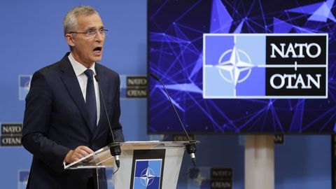  Jens Stoltenberg, secretario general de la OTAN.