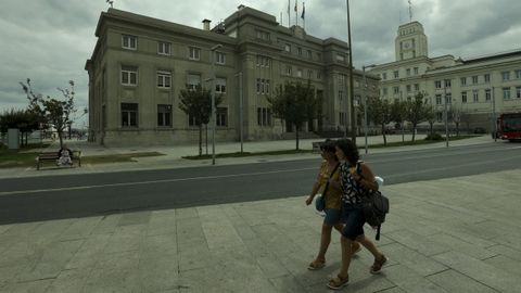 El edificio de la Autoridad Portuaria de A Coru�a