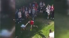 Espeluznante pelea entre menores en el centro de Lugo