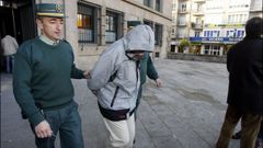 Juan Lara Cao, en mayo del 2008, cuando fue juzgado por abusar de menores en Ourense.