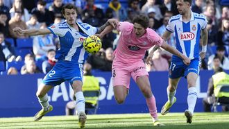 Fer L�pez, durante el Espanyol-Celta de este s�bado.