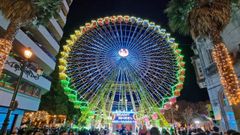 Noria gigante de la Navidad de Vigo.