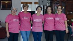 Directiva de la Asociacin de Amas de Casa Ilduara de Celanova.