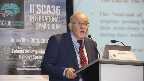 La de Manuel Arias fue una de las primeras conferencias de la mañana del viernes