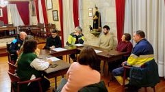 El gobierno municipal de Padr�n evalu� con Polic�a Local, GES y Obras los da�os del temporal