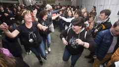 �Algunhas das imaxes da Foliada de Raiga�as, en Cerqueda, Malpica!
