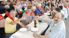 Asistentes a la comida en la edición del año pasado 