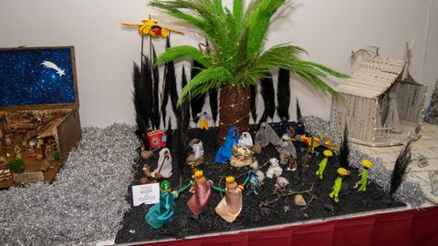 La muestra de belenes es otro de los atractivos de la Navidad de Vigo
