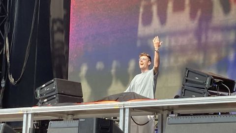 Lost Frequencies en el Morria Fest, en el estadio de Riazor 