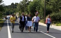 Louz�n dijo que el acceso al circuito �quedou en estado �ptimo�.