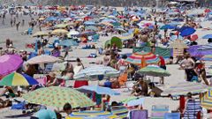 Domingo con temperaturas veraniegas en Galicia
