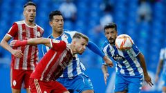 Miku y Quiles, en un lance del �ltimo Teresa Herrera