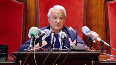 El presidente del Tribunal Superior de Justicia de Asturias (TSJA), Jes�s Mar�a Chamorro